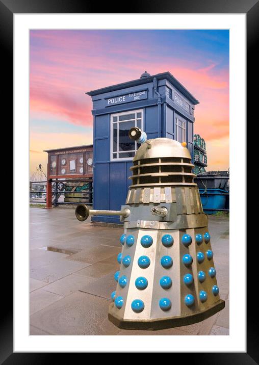 Exterminate Framed Mounted Print by Steve Smith