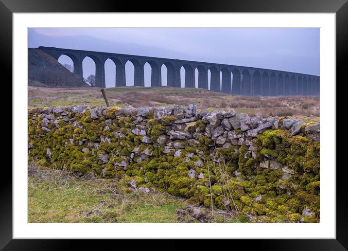 Ribblehead Viaduct Framed Mounted Print by Steve Smith