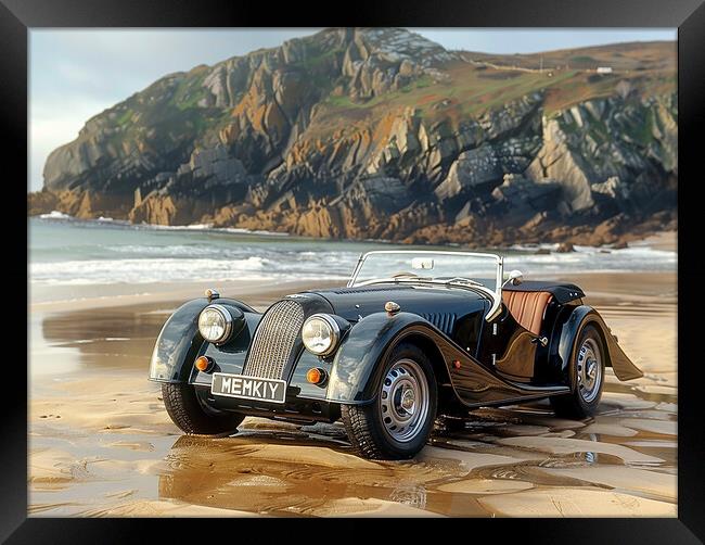 Morgan Aero 8 Framed Print by Steve Smith