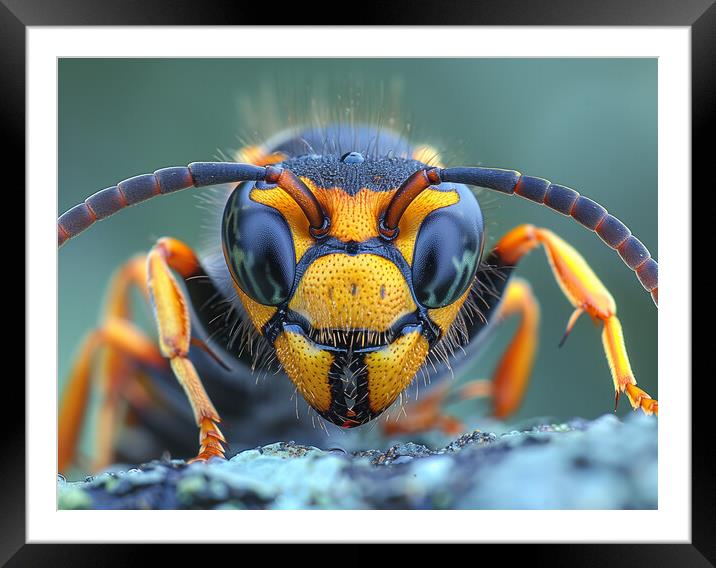 The Wasp Framed Mounted Print by Steve Smith