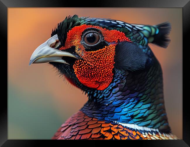 Pheasant Framed Print by Steve Smith