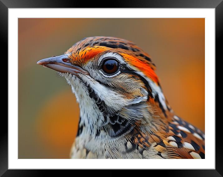 Partridge Framed Mounted Print by Steve Smith