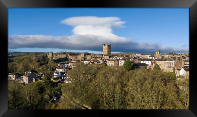 Richmond By Air Framed Print by Steve Smith