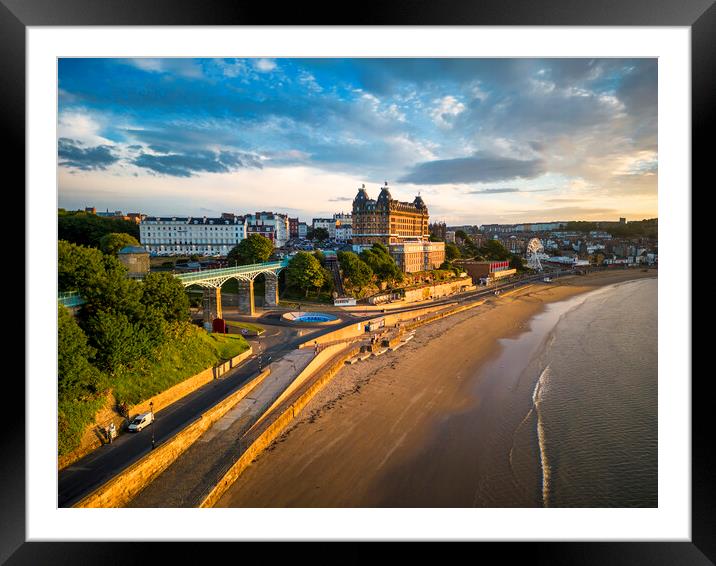 Glorious Scarborough North Yorkshire Framed Mounted Print by Tim Hill