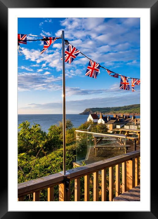 Seaside Charm in Historic Robin Hoods Bay Framed Mounted Print by Tim Hill