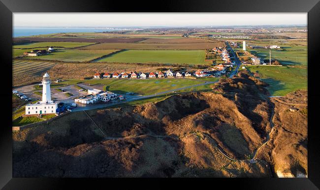 Flamborough Head East Yorkshire Framed Print by Tim Hill