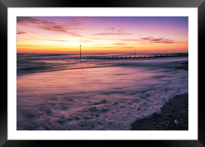 Yorkshire Seaside town of Withernsea Framed Mounted Print by Tim Hill