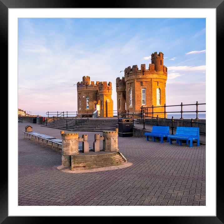 The Iconic Sandcastle Framed Mounted Print by Tim Hill