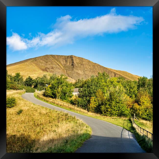 A Majestic View of Mam Tor Framed Print by Tim Hill