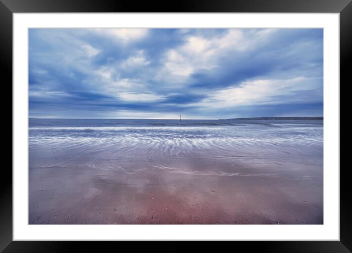 Filey seascape Framed Mounted Print by Tim Hill