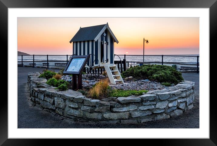 Victorian Elegance by the Sea Framed Mounted Print by Tim Hill