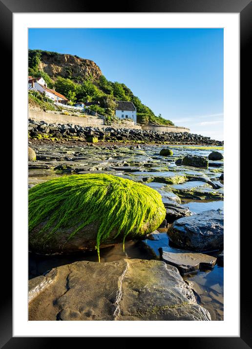 Runswick Bay Coastline Framed Mounted Print by Tim Hill