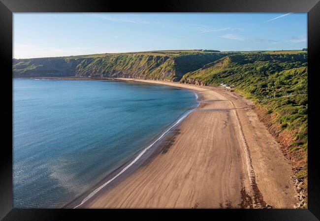 Serene Runswick Bay Framed Print by Tim Hill