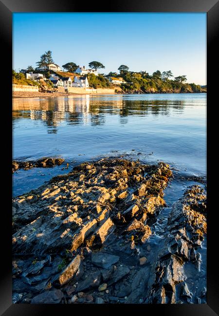 Serenity on the Abersoch Coast Framed Print by Tim Hill