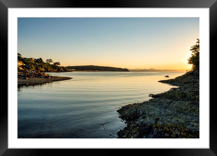 Abersoch Harbour Entrance, North Wales Framed Mounted Print by Tim Hill