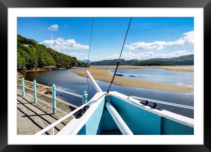 The Dwyryd Estuary from Portmeirion  Framed Mounted Print by Tim Hill