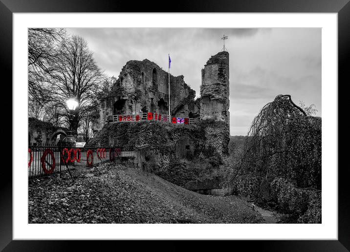 Knaresborough Remembers Framed Mounted Print by Tim Hill