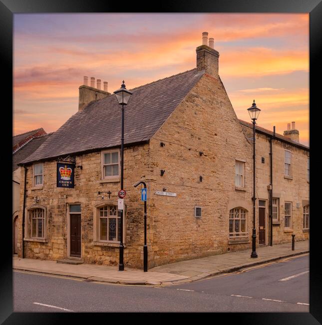 Wetherby Crown Inn Framed Print by Tim Hill