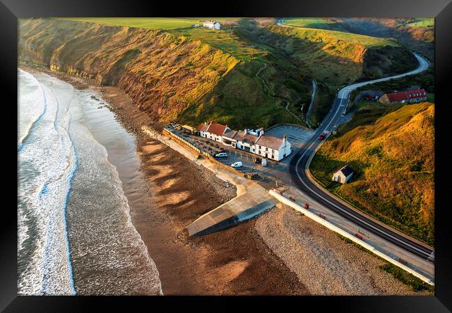 The Ship Inn Saltburn Framed Print by Tim Hill