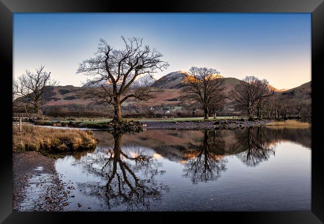 Whiteless Pike, Buttermere, Cumbria Framed Print by Tim Hill