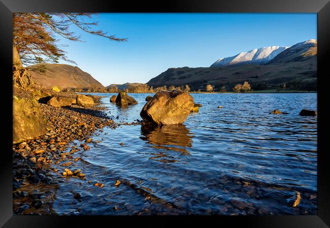 Buttermere, Lake District National Park, Cumbria Framed Print by Tim Hill