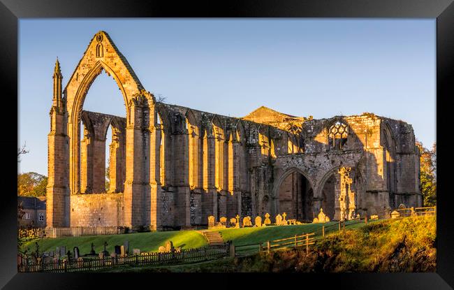 Bolton Abbey Yorkshire Dales Framed Print by Tim Hill