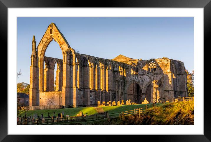 Bolton Abbey Yorkshire Dales Framed Mounted Print by Tim Hill