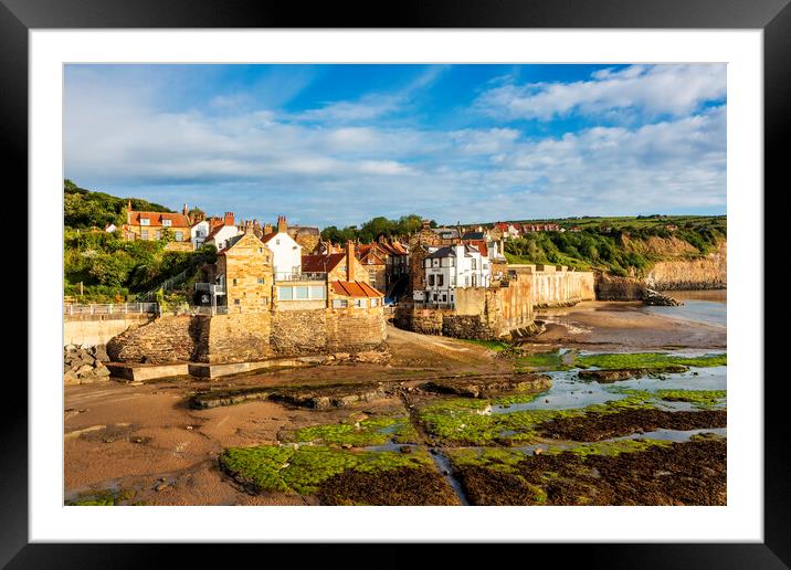 Robin Hoods Bay Yorkshire Coast Framed Mounted Print by Tim Hill
