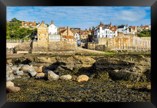 Historic Robin Hoods Bay, North Yorkshire Framed Print by Tim Hill