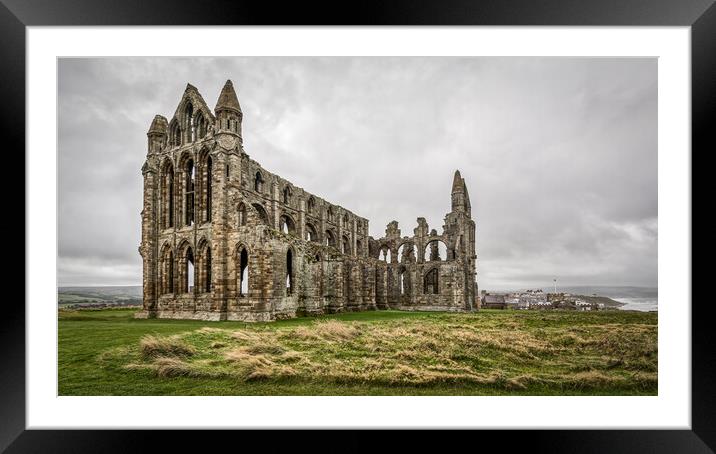 Whitby Abbey Framed Mounted Print by Tim Hill
