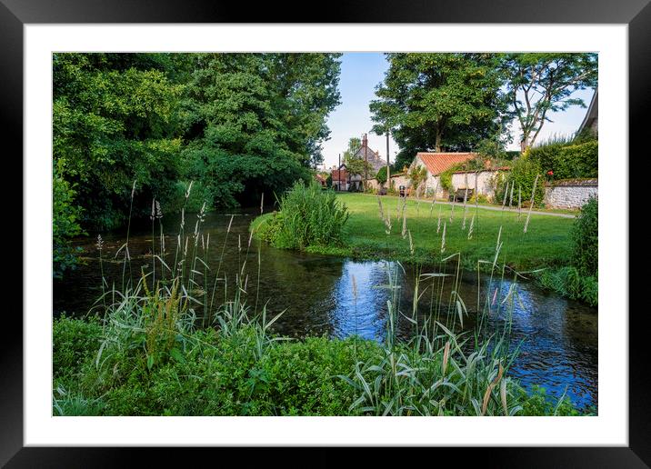 Thornton Beck, Thornton Dale, Yorkshire Framed Mounted Print by Tim Hill
