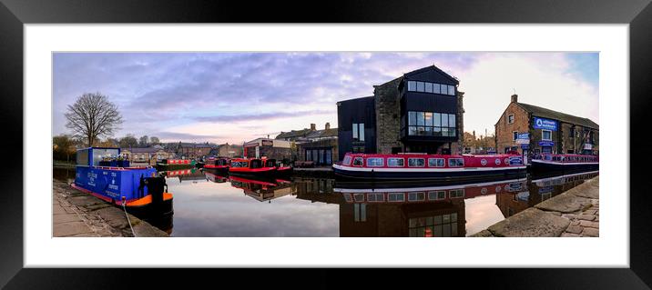 Skipton Leeds Liverpool Canal Framed Mounted Print by Tim Hill