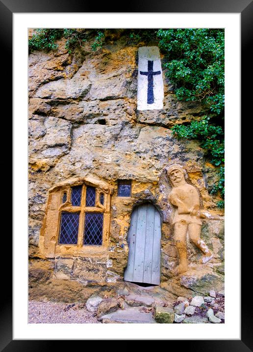 Chapel of Our Lady of the Crag, Knaresborough Framed Mounted Print by Tim Hill