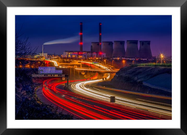 Iconic Landmark of Power and History Framed Mounted Print by Tim Hill
