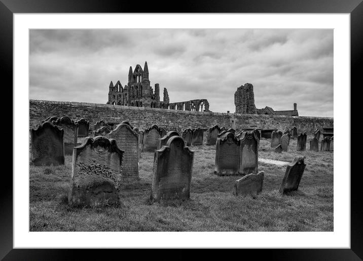 Whitby Abbey Framed Mounted Print by Tim Hill