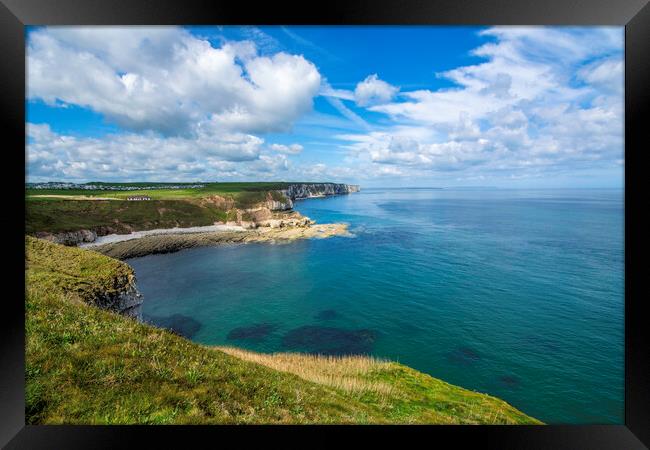 Seaside Serenity Framed Print by Tim Hill