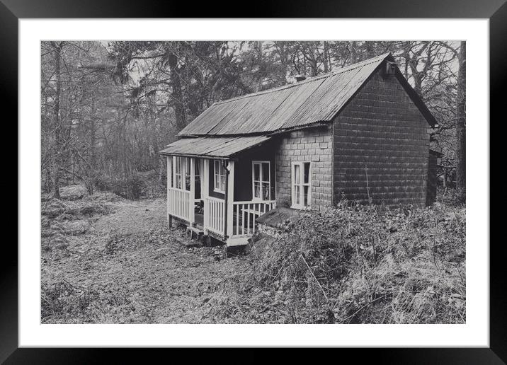 The Woodmans Hut Framed Mounted Print by Tim Hill