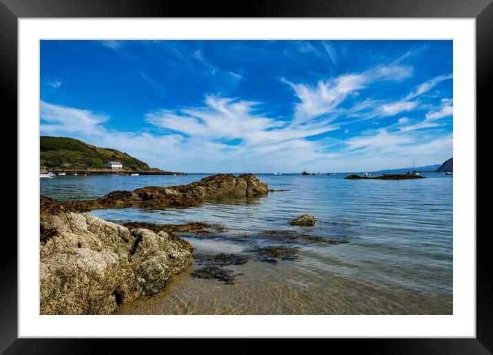 Porthdinllaen beach, North Wales Framed Mounted Print by Tim Hill