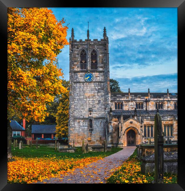St Marys Church Tadcaster Framed Print by Tim Hill