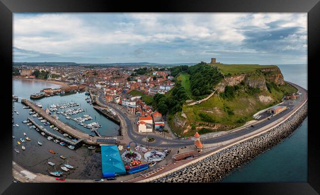 Majestic views of Scarborough Framed Print by Tim Hill