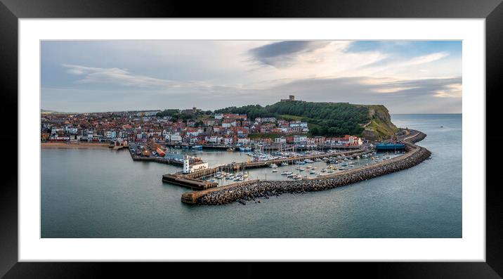 Majestic Scarborough Framed Mounted Print by Tim Hill