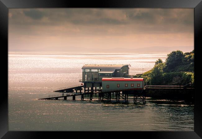 Tenby Lifeboat Station Framed Print by Tim Hill