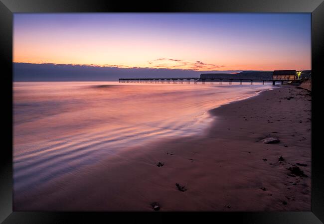 Saltburn by the sea Framed Print by Tim Hill