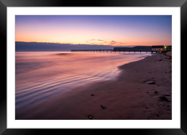 Saltburn by the sea Framed Mounted Print by Tim Hill