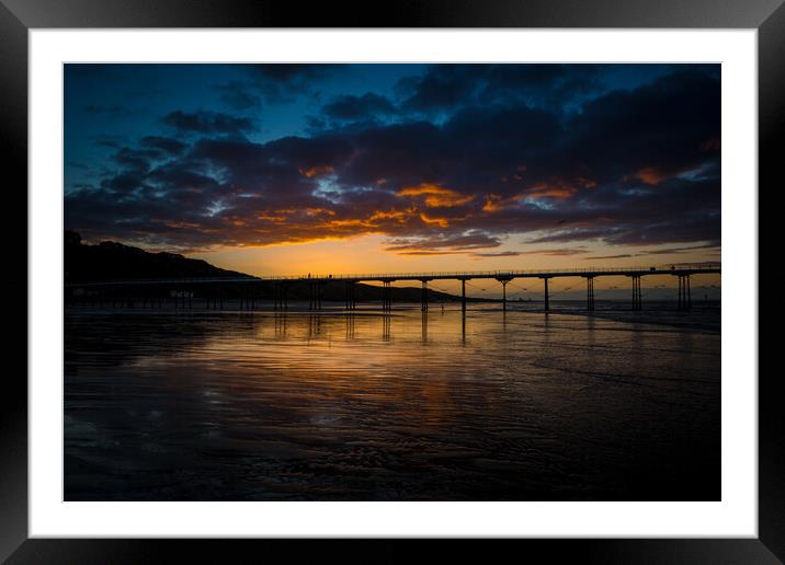 A Breathtaking Sunset View Framed Mounted Print by Tim Hill