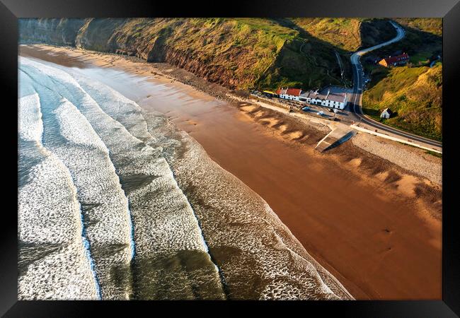 The Ship Inn Saltburn Framed Print by Tim Hill