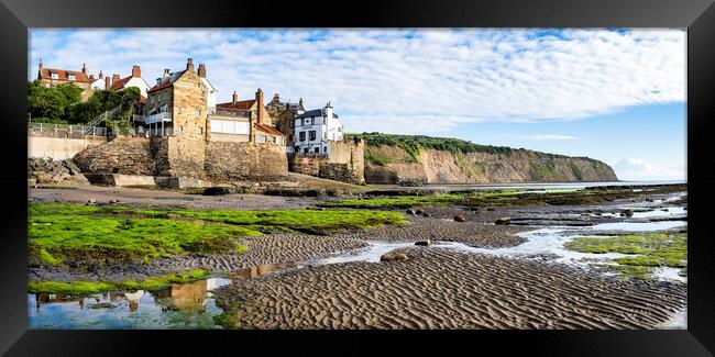 The Enchanting Seafront of Robin Hoods Bay Framed Print by Tim Hill