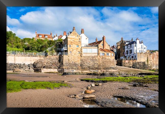 Captivating Seafront of Robin Hoods Bay Framed Print by Tim Hill