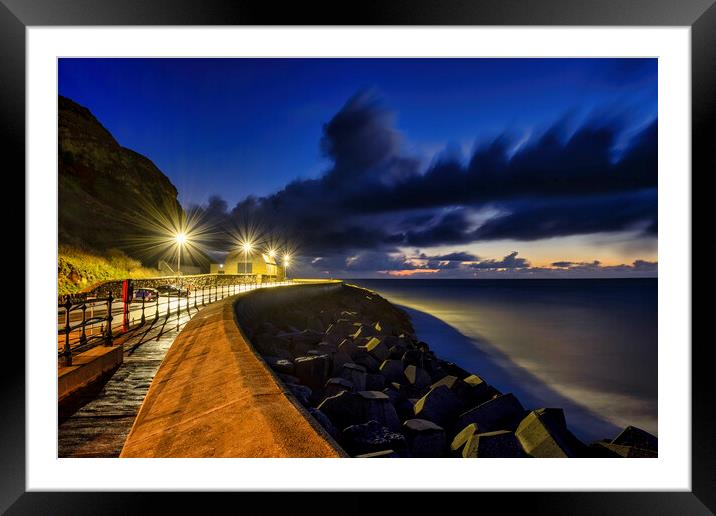 Scarborough Marine Drive Framed Mounted Print by Tim Hill