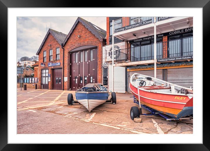 Filey Lifeboat Station Framed Mounted Print by Tim Hill